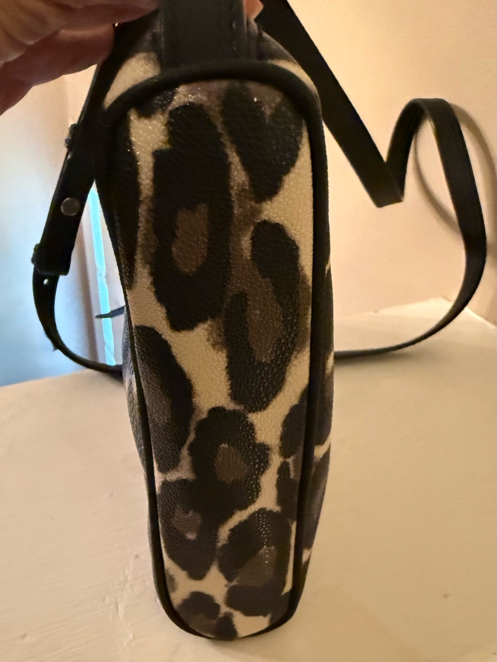 Kate Spade Shore Street Margareta / Tinie Leopard Crossbody Bag EUC - Picture 4 of 16